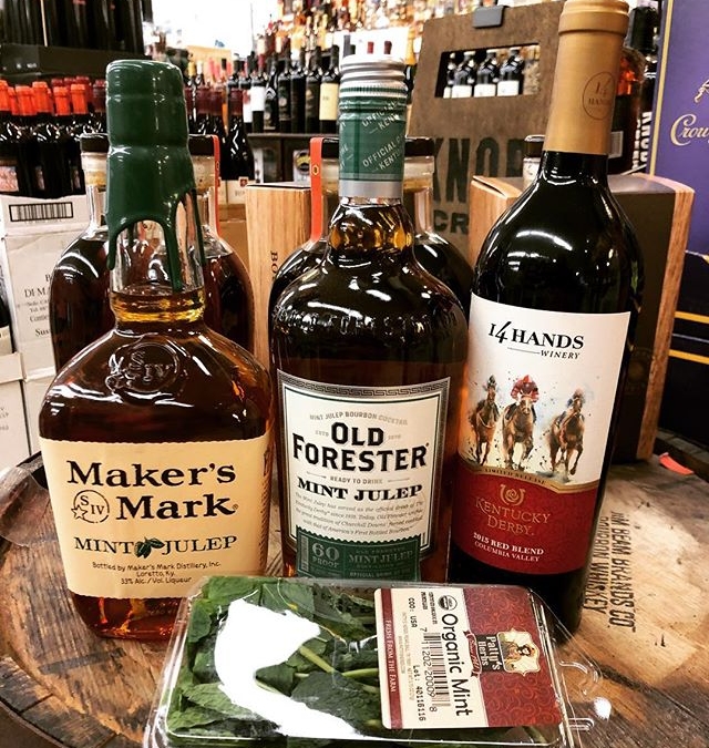 Looking for #kentuckyderby supplies? We have you covered at our Perkins Rd location! @makersmark @oldforester…