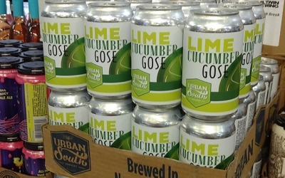 @urbansouthbeer Lime Cucumber Gose is BACK @ Calandro’s Perkins and available for #July4th #poolside if…