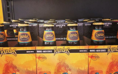 @foundersbrewing Barrel Runner is now available at our Perkins Rd location! #beer #barrelagedbeer #beattheheat #lawditshot…