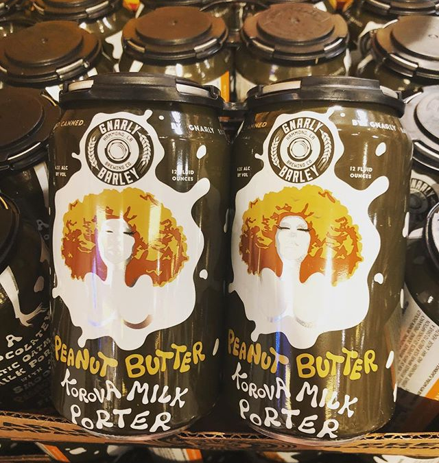 @gnarlybarley Peanut Butter Korova is now in stock at our Perkins Rd location! #beer #drinklocal…