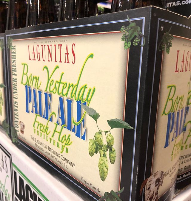 @lagunitasbeer Born Yesterday IPA is now in stock at our Perkins Rd location!! #beer #freshhops…
