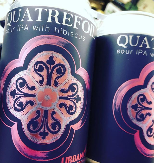 @urbansouthbeer Quatrefoil is now available at our MID-CITY location! #beer #drinklocal #hibiscus #yummy #inmytummy #ipa