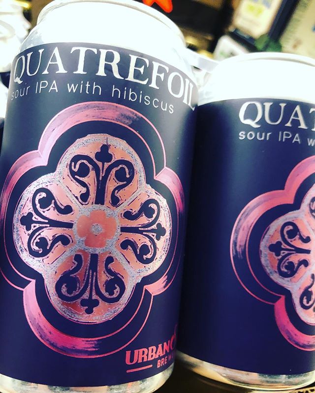 @urbansouthbeer Quatrefoil is now available at our MID-CITY location! #beer #drinklocal #hibiscus #yummy #inmytummy #ipa