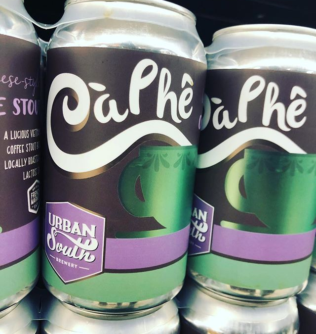 @urbansouthbeer Cà Phê is now available at our MID-CITY location! #beer #drinklocal #coffeebeer #stoutseason #midcitybr