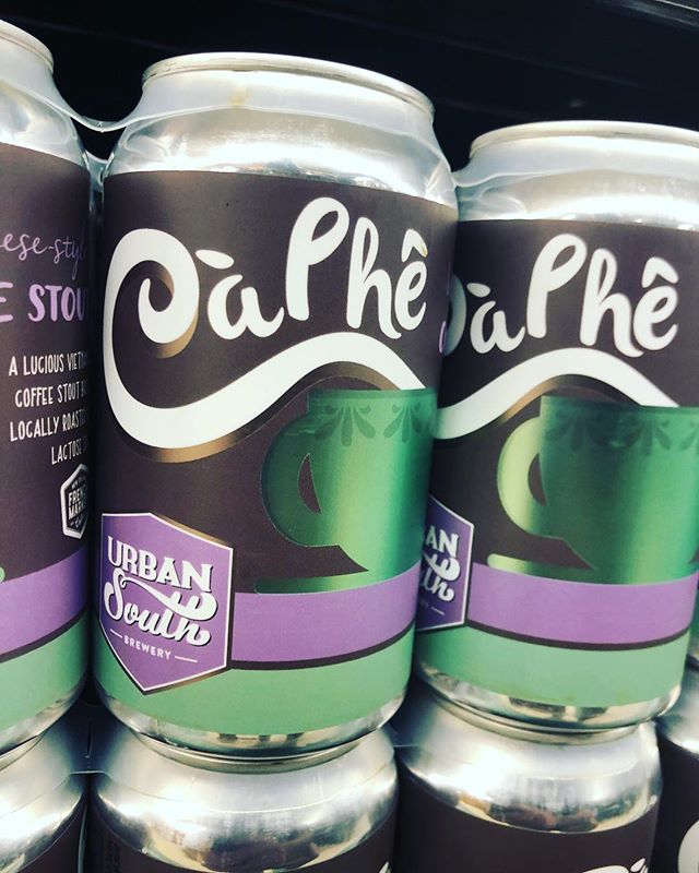 @urbansouthbeer Cà Phê is now available at our MID-CITY location! #beer #drinklocal #coffeebeer #stoutseason #midcitybr