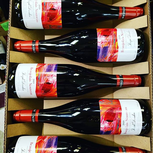 It’s #beaujolaisnouveau day! The first wine of the French wine harvest is now available! @maisonjosephdrouhin…