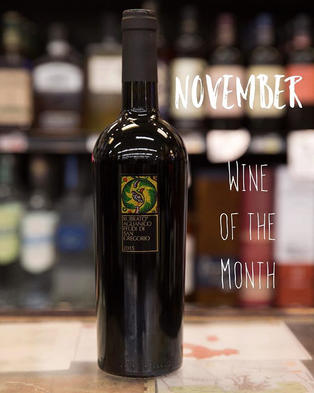 Wine of the Month for November is just in time for Thanksgiving !! Rubrato is…