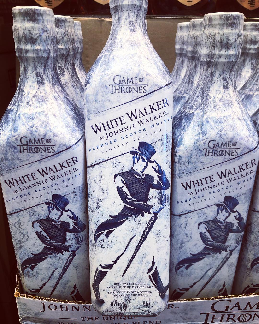 @johnniewalker White Walker is now available at our #midcitybr location and will be available tomorrow…