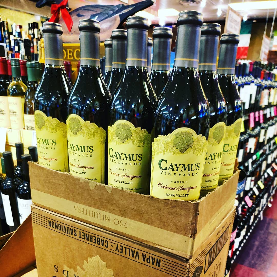 Need some last-minute @caymuscab? We have you covered! #wine #calandros #calandrosmkt #caymus #napavalley #holidays #christmas…