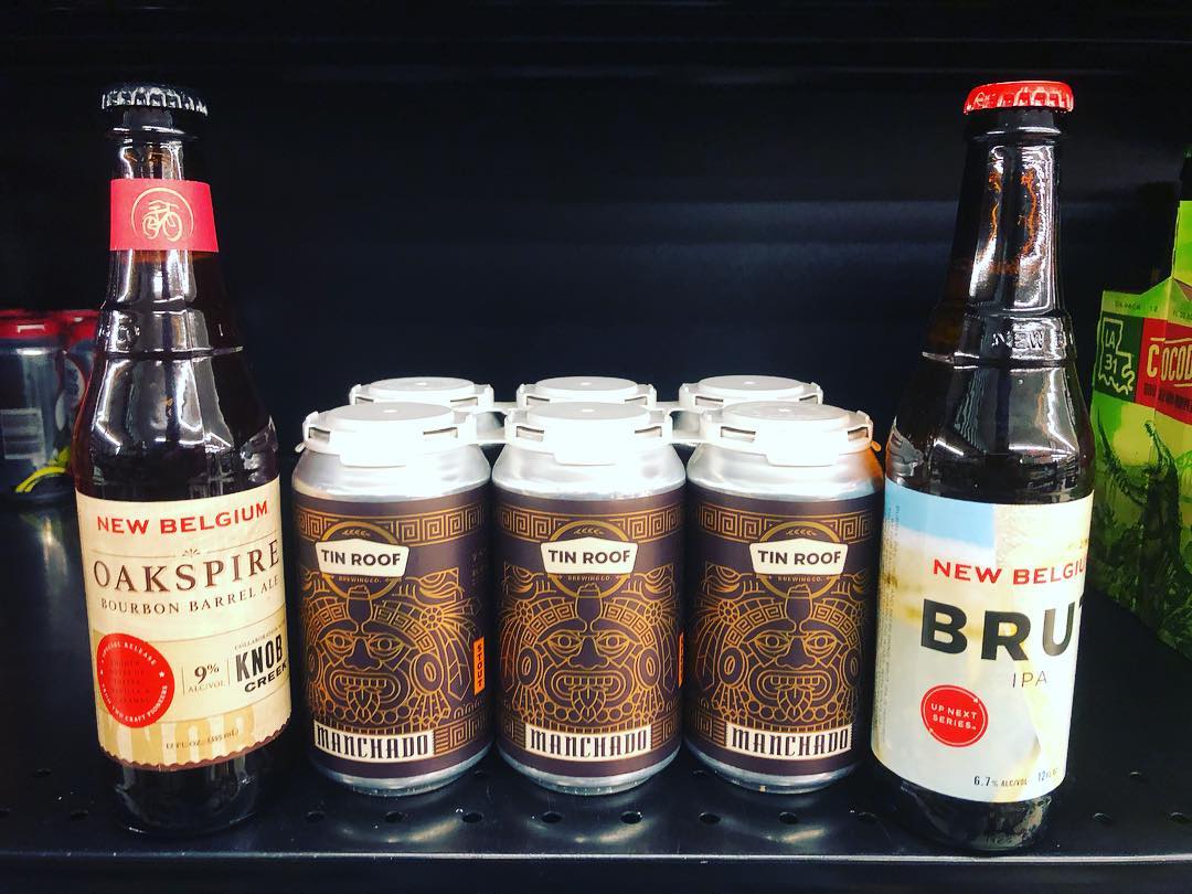 New brews now in stock at our #midcity location! #beer #drinklocal #oakaged #brut #bubbles