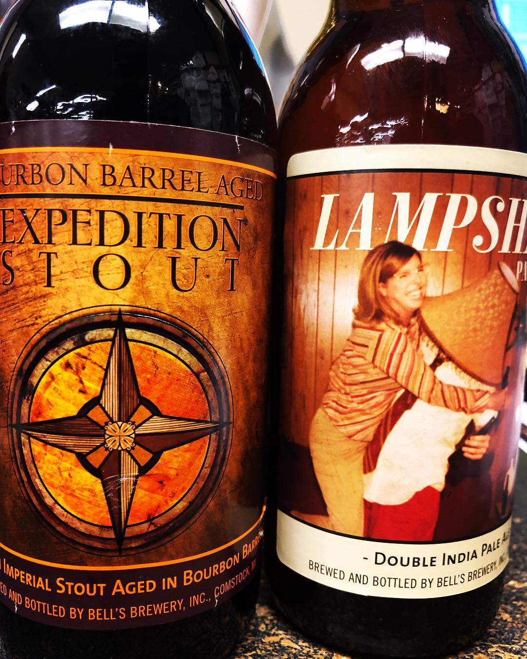 @bellsbrewery Bourbon Barrel Aged Expedition Stout and Lampshade DIPA are both now in stock at…