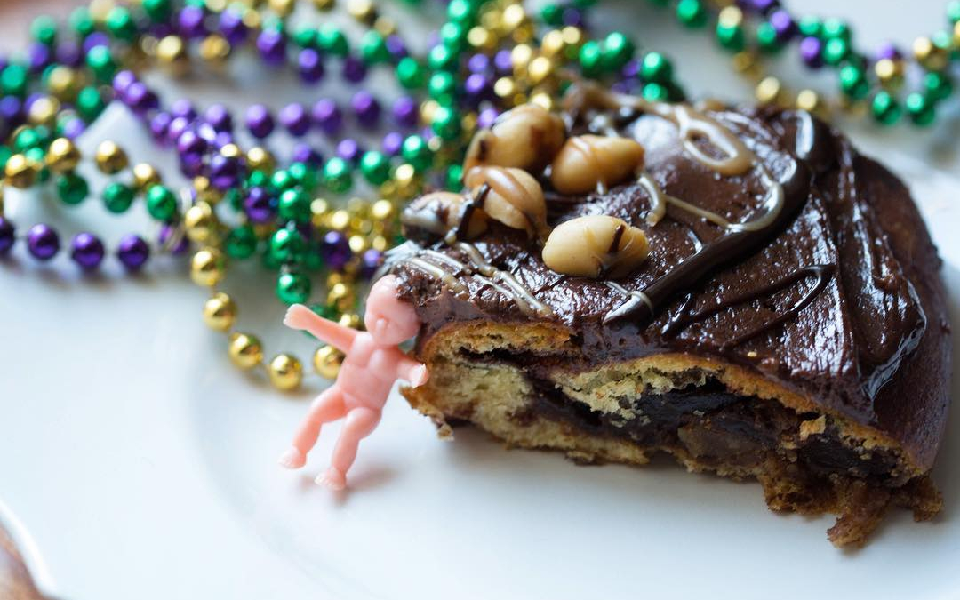 King Cake game at Calandro’s almost as good as the Saints !!! Did you know…