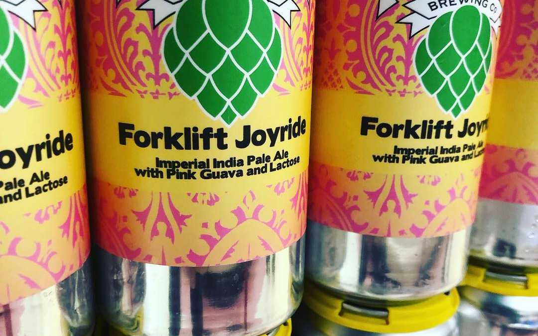 @nolabrewing Forklift Joyride, Double IPA with Pink Guava and Lactose, is now available at our…