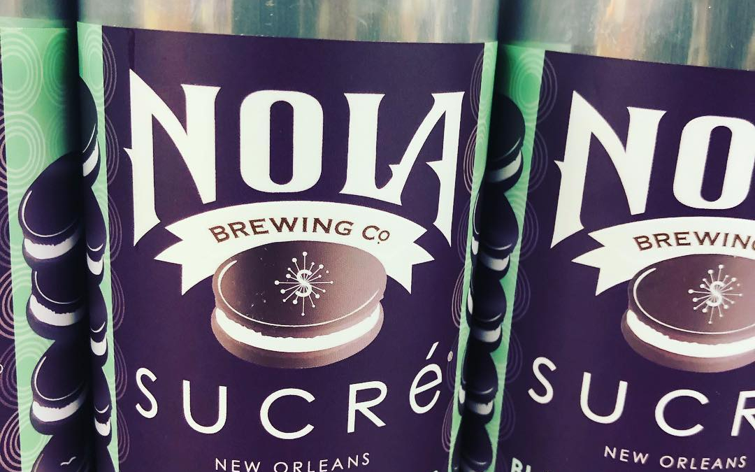 @nolabrewing and @sucreneworleans blackberry cobbler macaron stout is now available at our #midcitybr location! Limit…