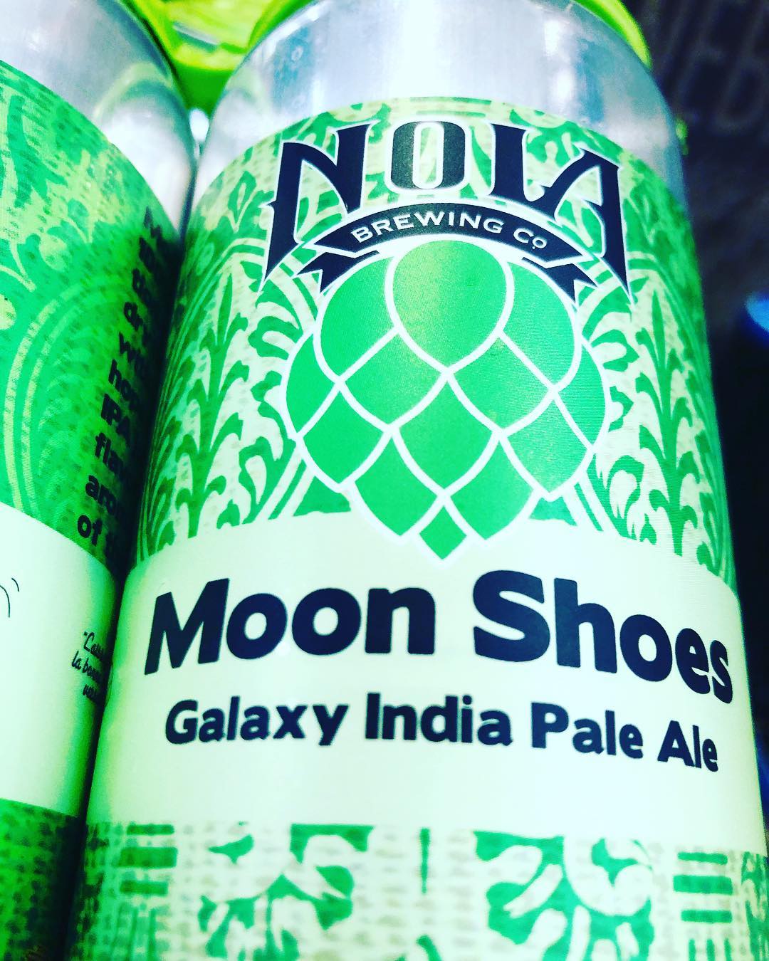 @nolabrewing Moon Shoes is now available at BOTH locations! #beer #drinklocal #midcitybr #freshhops