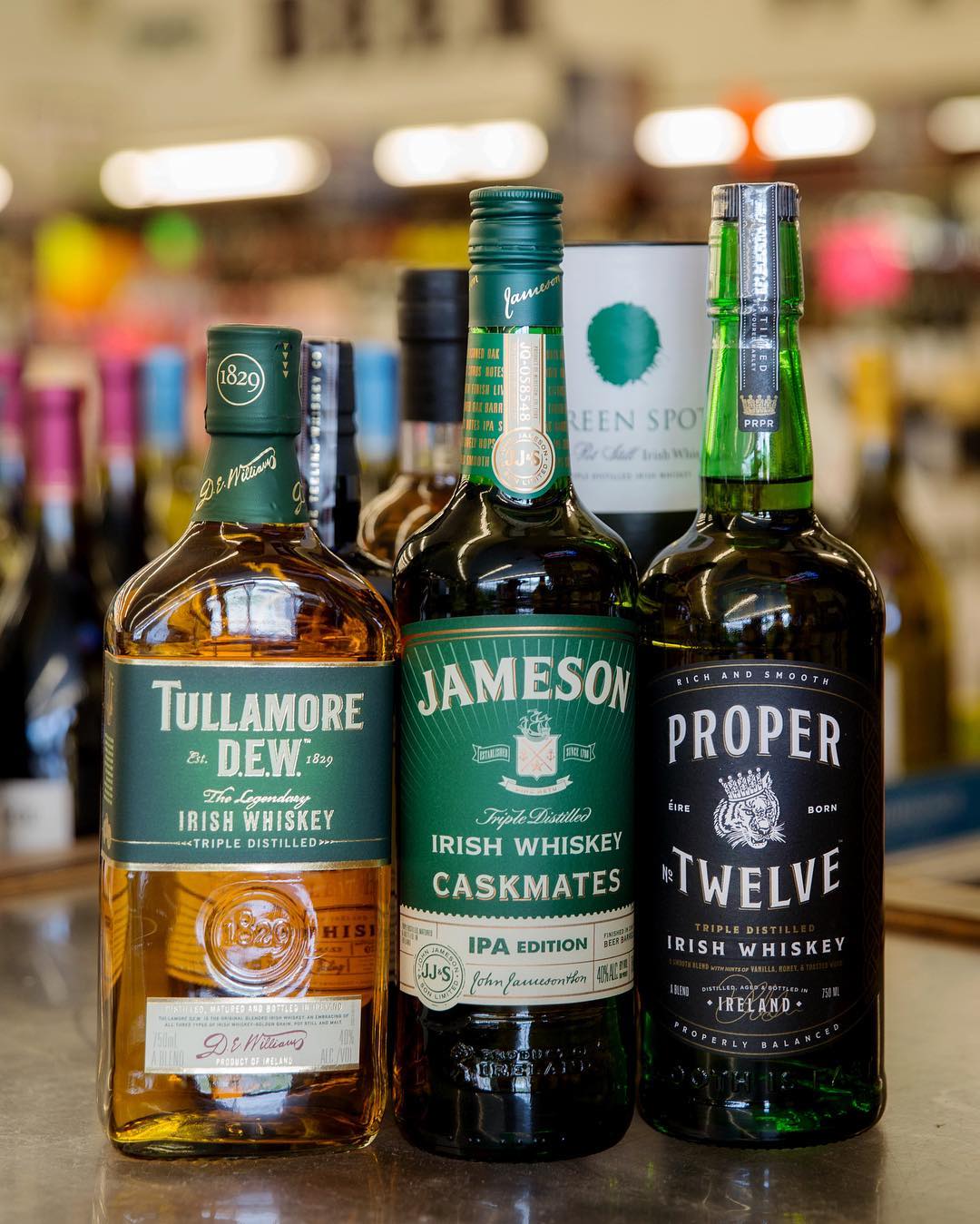 Come browse Calandro’s extensive whiskey selection before the #stpattysday festivities this weekend. We’ve got these…