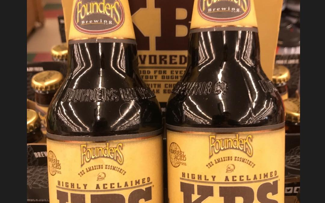 @foundersbrewing 2019 release of #KBS is available now at our Government St. location! $18.99 a…