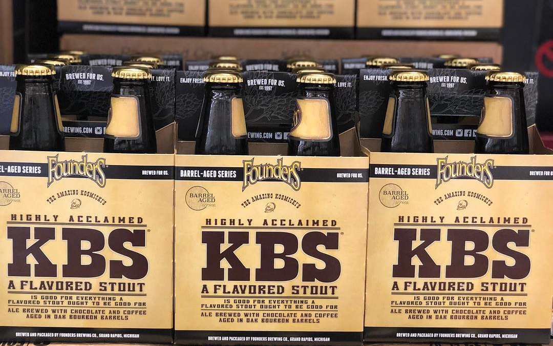 @foundersbrewing KBS is now in stock at our Perkins Rd location for the #lowprice of…