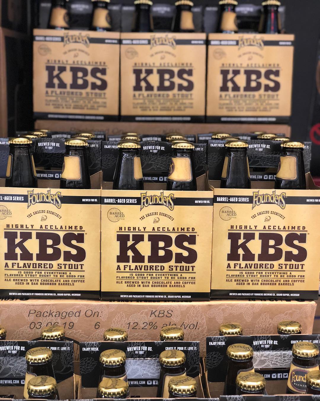 @foundersbrewing KBS is now in stock at our Perkins Rd location for the #lowprice of…