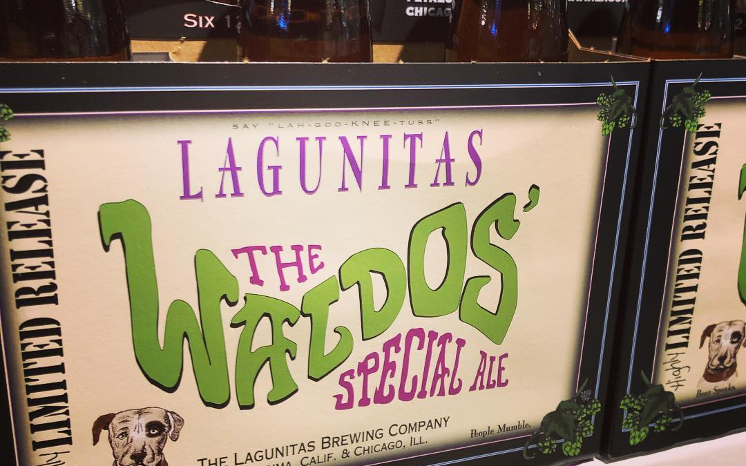 @lagunitasbeer Waldos’ Special Ale is now available at our Perkins Rd location! #beer #onehitter #whereswaldo