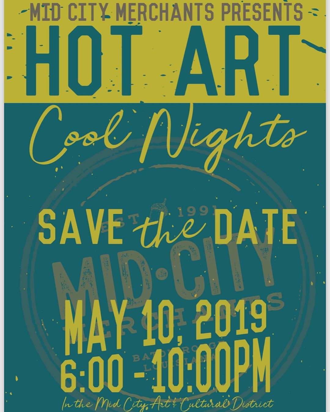Get your rain boots on and come on out tonight for some fun, food, art…