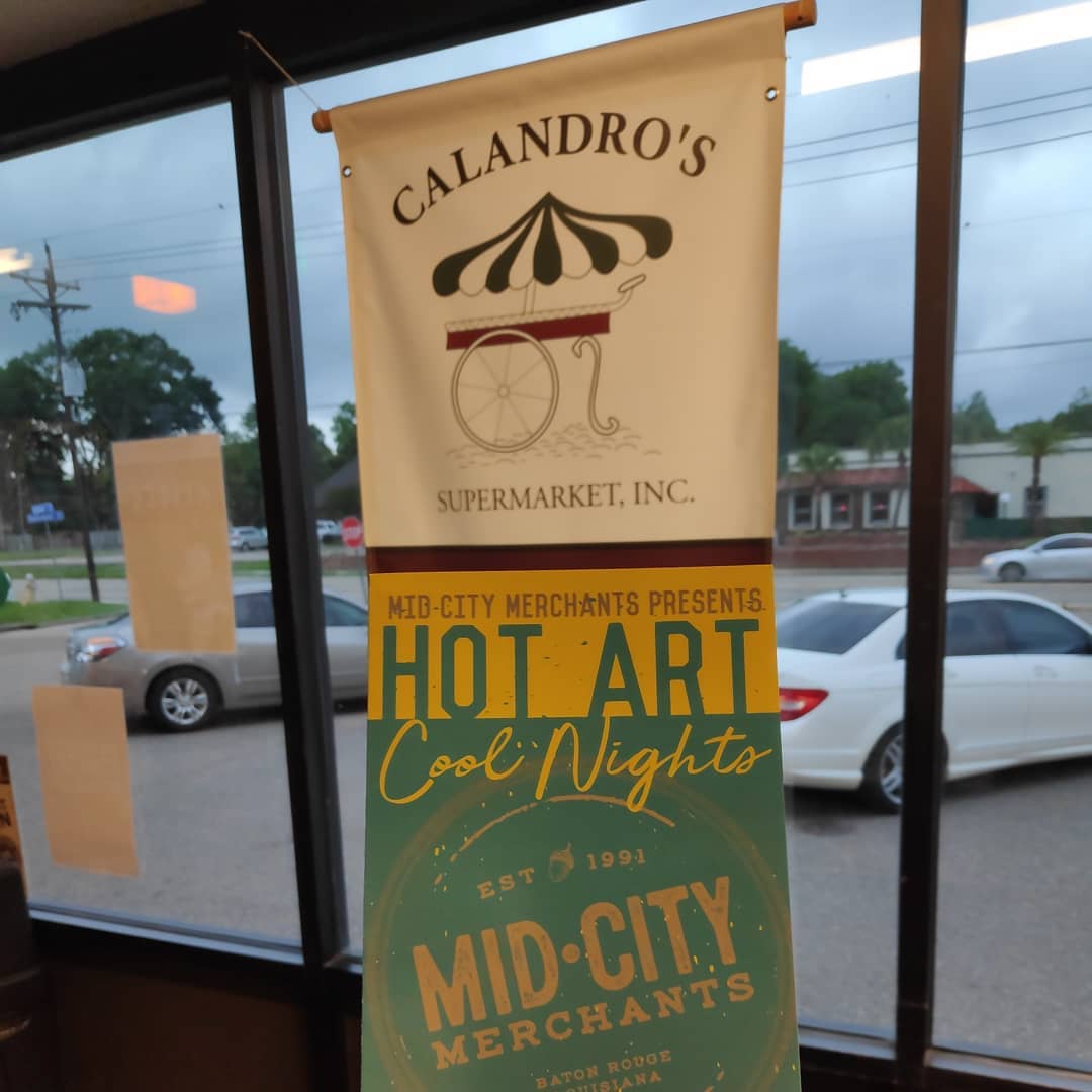 Hot Art, Cool Nights 2019 is still on @ Calandro’s Mid-City, ☔ or ☀️! We’re…