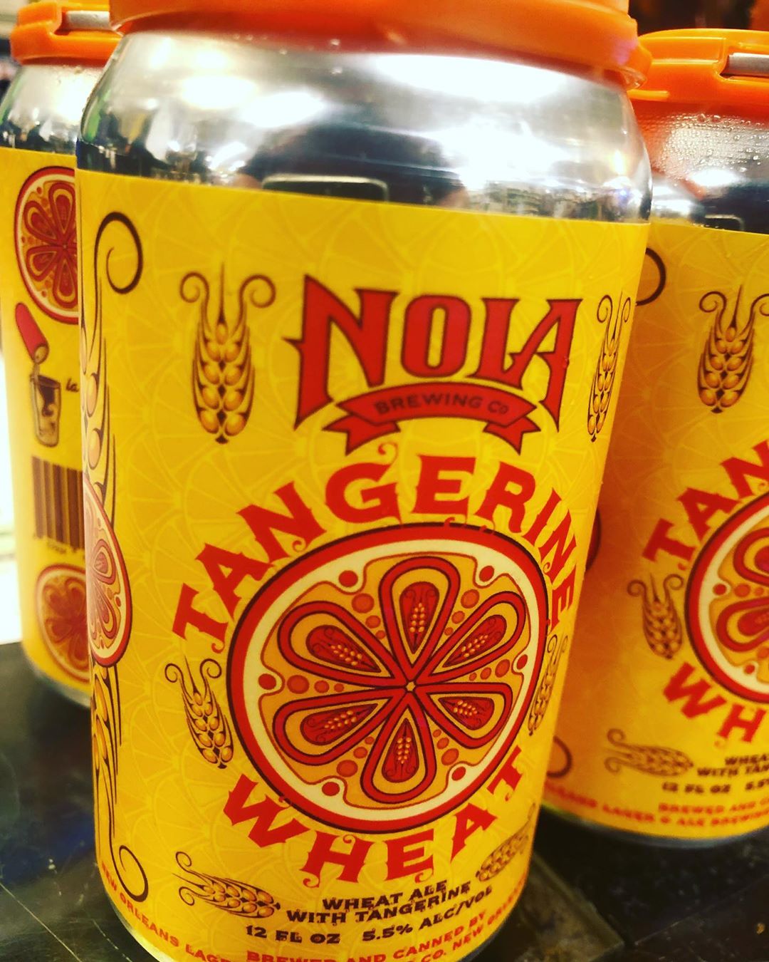 @nolabrewing Tangerine Wheat is now available at our Perkins Rd location! #beer #drinklocal #tangerine #summercrush