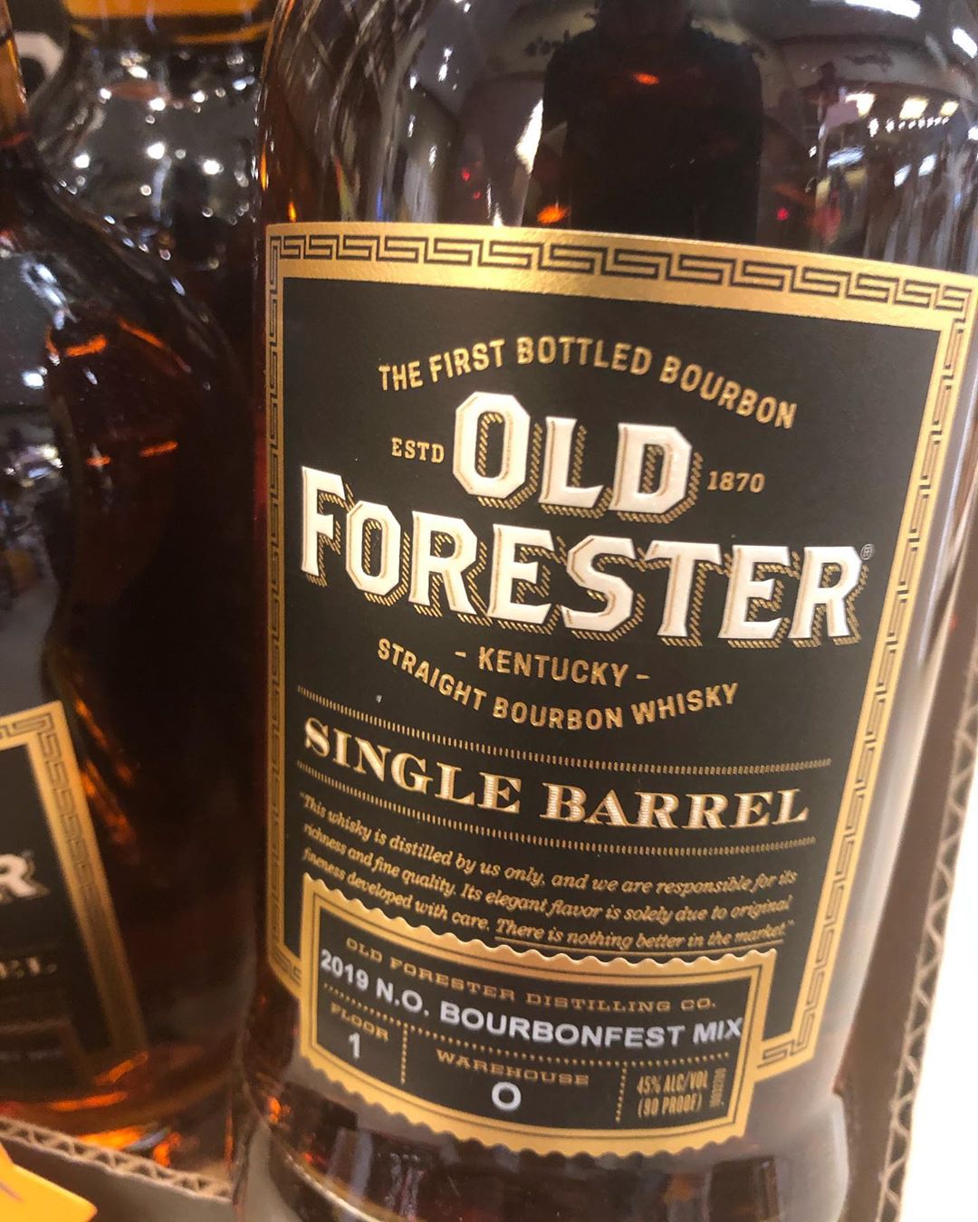 @oldforester Single Barrel special selection for the New Orleans Bourbon Festival is now in stock…