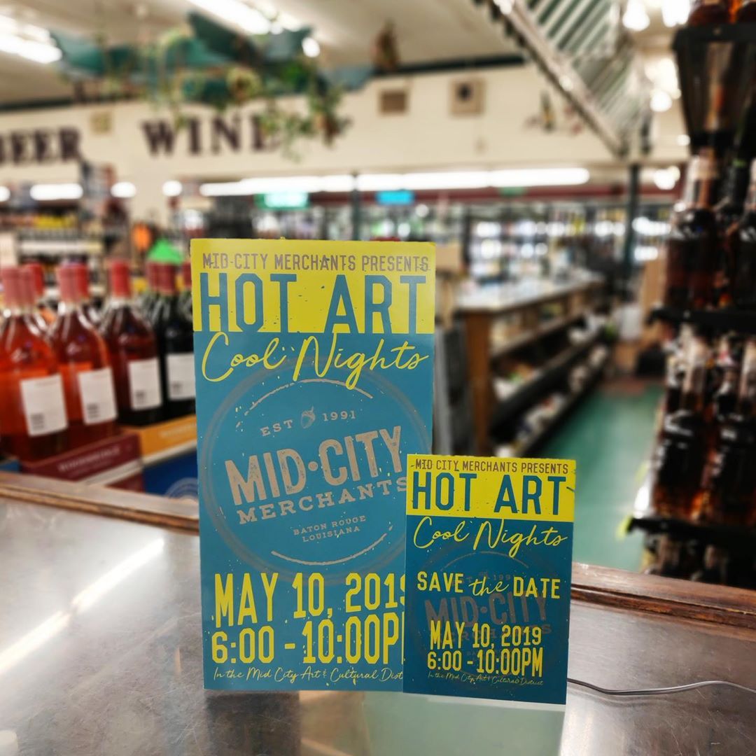 Who is coming out tomorrow night to #hotartcoolnights in mid city ?!? Come see us…