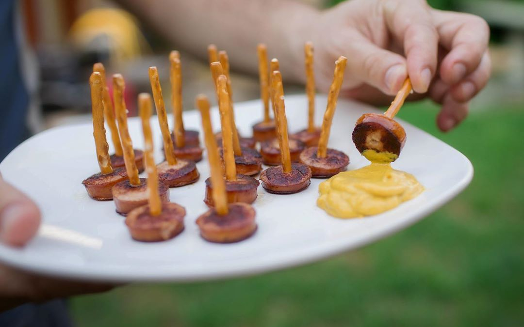 A little #lifehack for all your summer bbq’s. Grill up some smoked sausage and use…