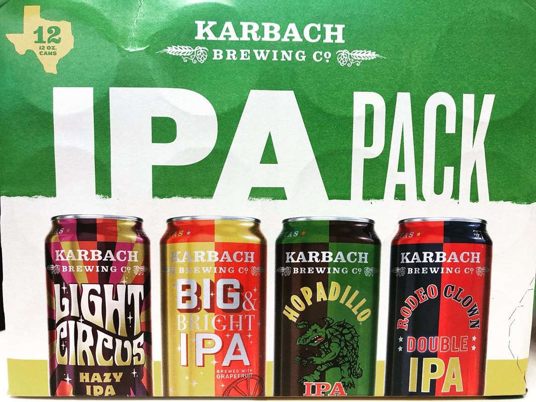 @karbachbrewing IPA variety pack featuring 3 never before released IPAs in the Baton Rouge market…