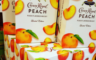 @crownroyal peach available in VERY limited quantities! Grab some while you can!! #calandros #calandrosmkt #shoplocal…