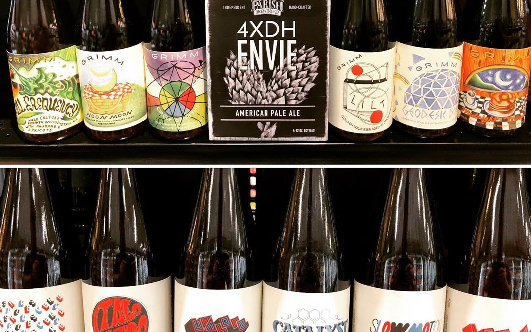 New brews now in stock at our Perkins Rd location including @parishbrewingco 4x Dry-Hopped Envie…