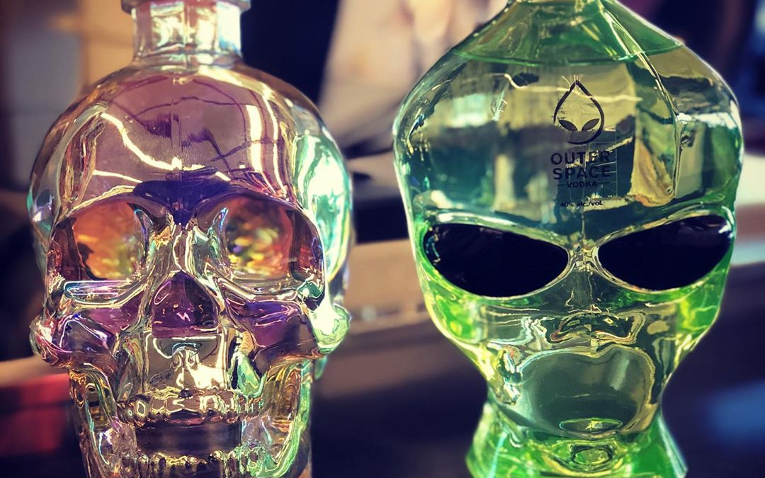 Looking for some Halloween Party vodka? Check these out from @crystalheadvodka and @outerspacevodka … both…