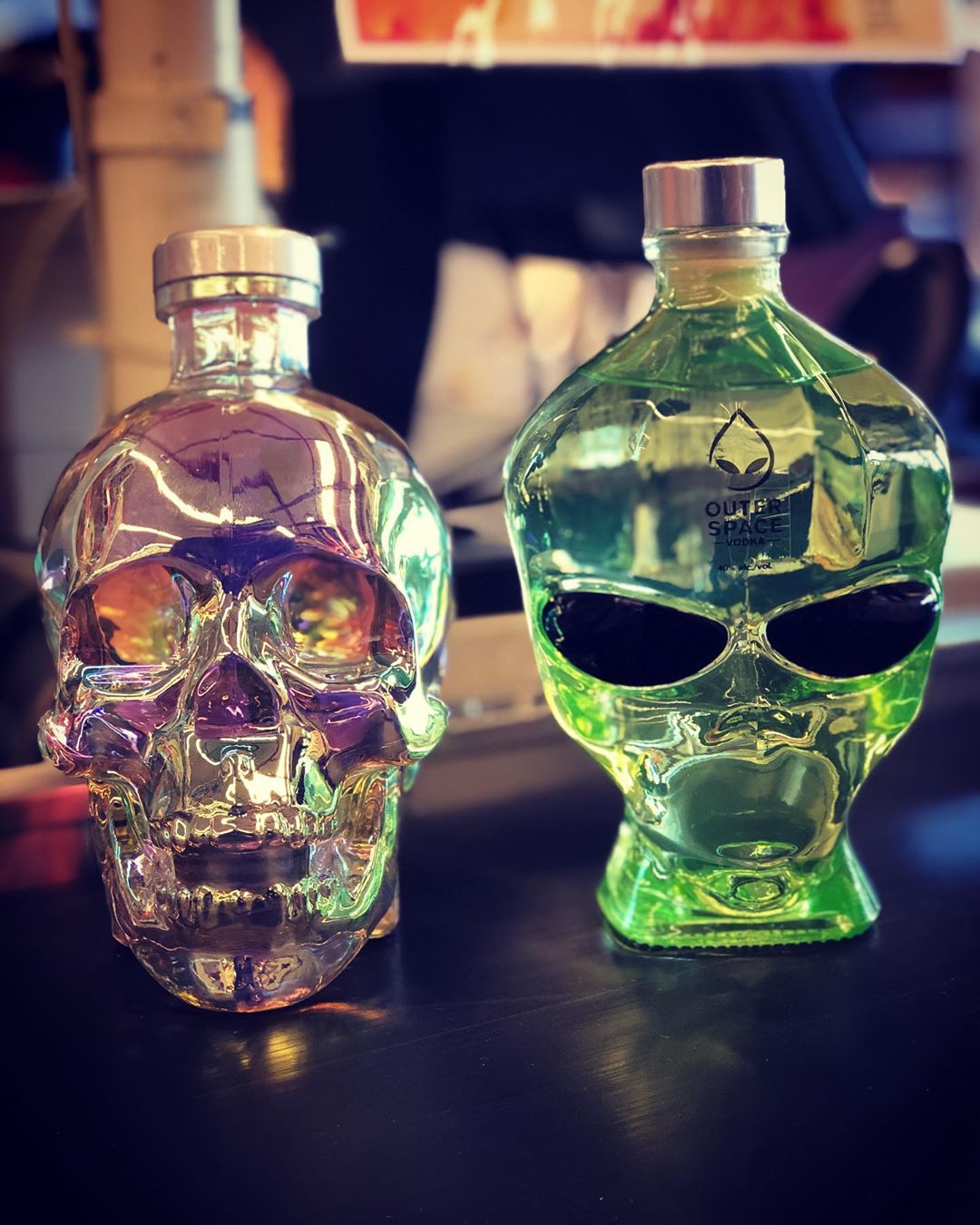 Looking for some Halloween Party vodka? Check these out from @crystalheadvodka and @outerspacevodka … both…