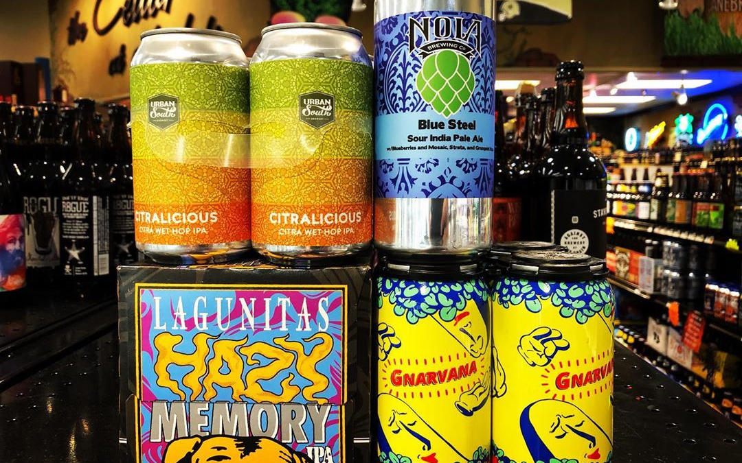 New brews now in stock at our Perkins Rd location! #beer #newbrewthursday #drinklocal #hazefordays #geauxtigers…