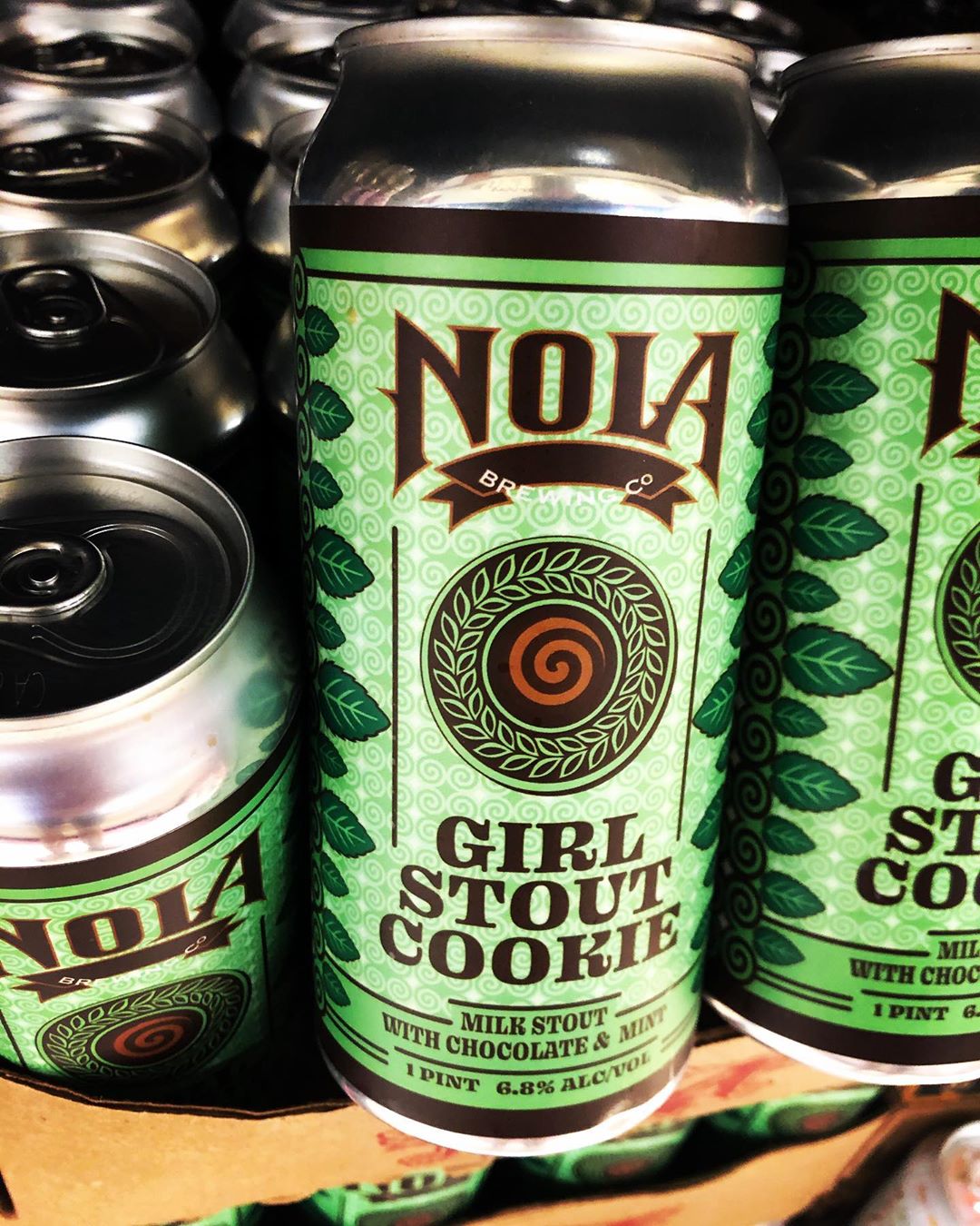 @nolabrewing Girl Stout Cookie, a delightful play on Thin Mint cookies, is now available at…