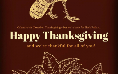 Have a wonderful, safe, delicious & most importantly, happy Thanksgiving y’all! We’re closed tomorrow (11/28),…