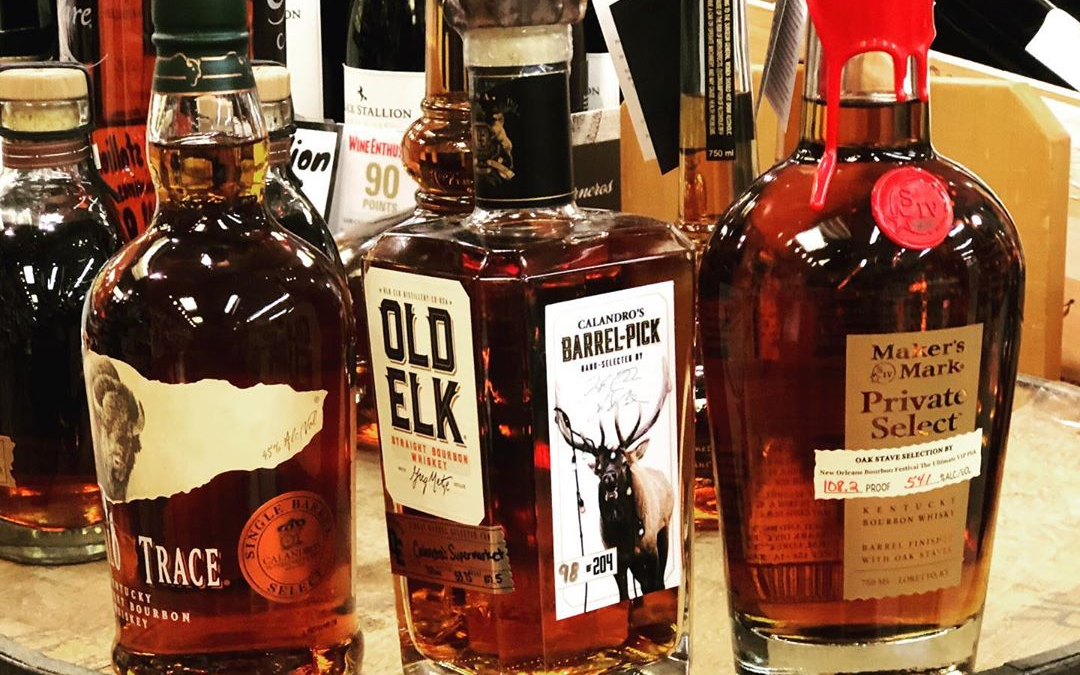 New today at our Perkins Rd location! We have 2 new barrel picks from @oldelkbourbon…