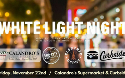 Resharing – @jayducote & #thejayducoteshow at Calandro’s Mid-City tonight for @midcitymerchants #WhiteLightNight2019!!! . 🎙️📻🎙️📻🎙️📻🎙️ ….