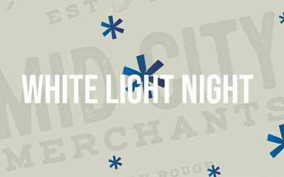 #WhiteLightNight 2019 – bigger, artsier, and foodier than ever! Come join us and the #swampdragon…