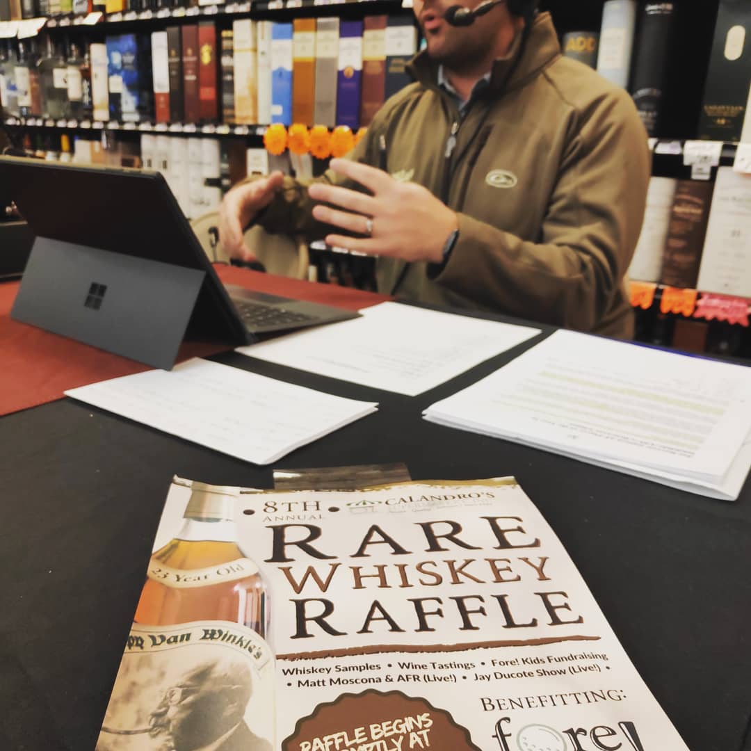 Gearing up for #rarewhiskeyraffle time! @mattmoscona & @1045espn are already broadcasting LIVE and we’ve got…