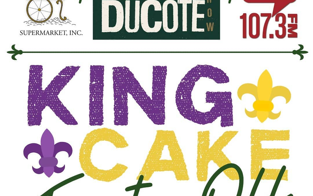 Another Friday, another @jayducote #KingCakeTasteOff y’all! Tune in to @talk1073br @ 4:15p TODAY to hear…