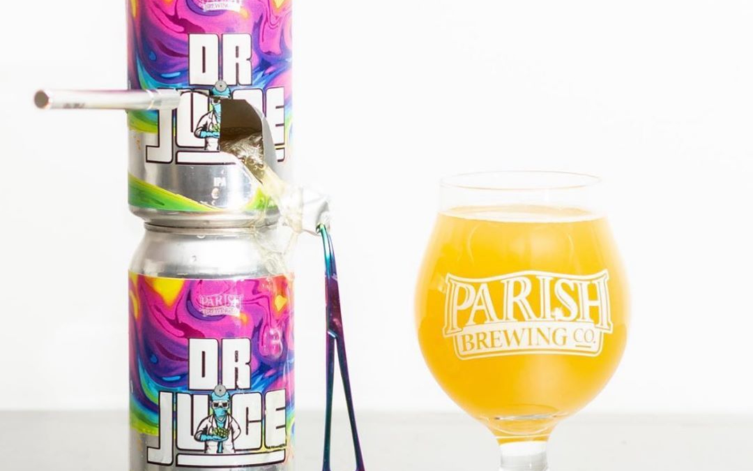 @parishbrewingco new year round IPA, Dr. Juice, will be available at our Perkins Rd location…