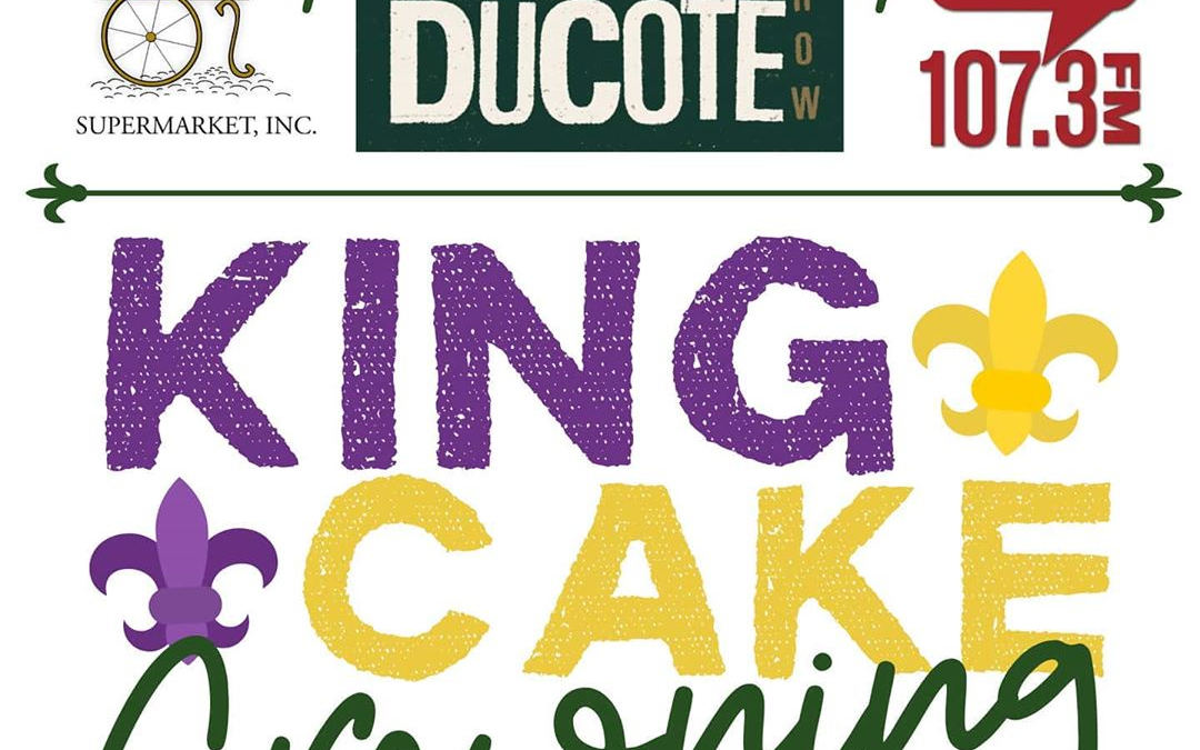 T-minus 2 days…Calandro’s 2020 King Cake Crowning on Thursday, Feb. 20th from 4p-6p at Calandro’s…