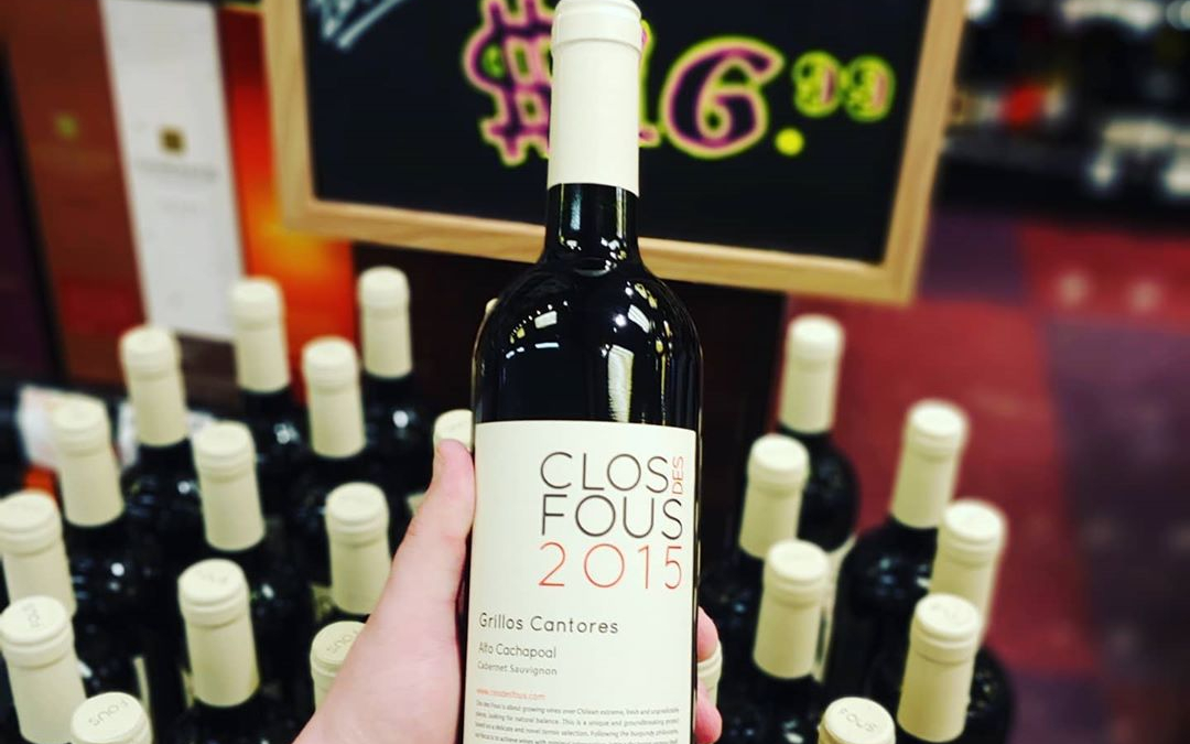 Forget everything you thought Chilean wine! This single vineyard Cabernet Sauvignon from @closdesfous is our…