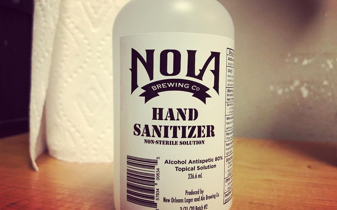 @nolabrewing Hand Sanitizer is now available at our Perkins Rd location! #grocery #sanitizer #localbusiness