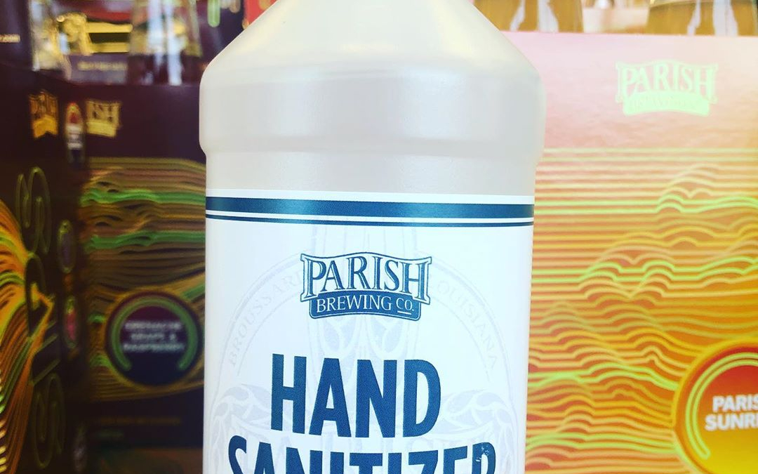 @parishbrewingco Hand Sanitizer is now available at our Perkins Rd location! #grocery #notbeer #whathavewedone #goawaycoronavirus