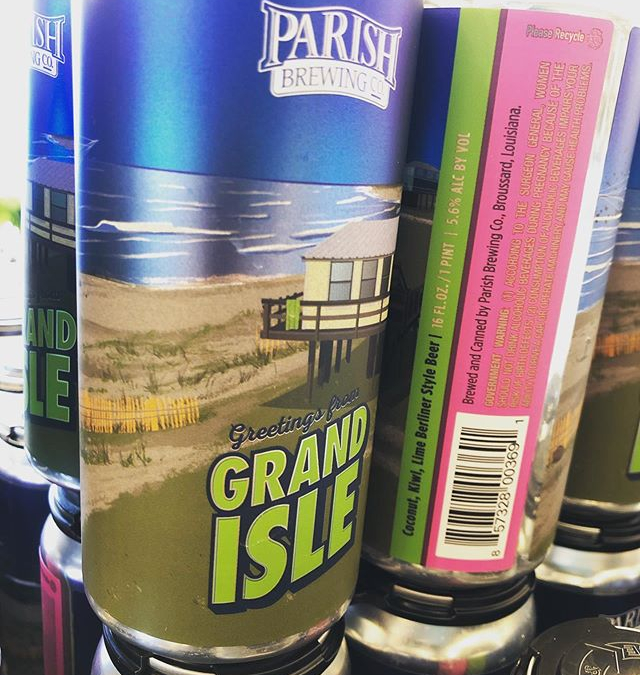 🥥 🥥🥥🥥 🥥🥥🥝🥝🥝🥝 🥝🥝 @parishbrewingco Greetings from Grand Isle, a Berliner loaded with Coconut, Kiwi…
