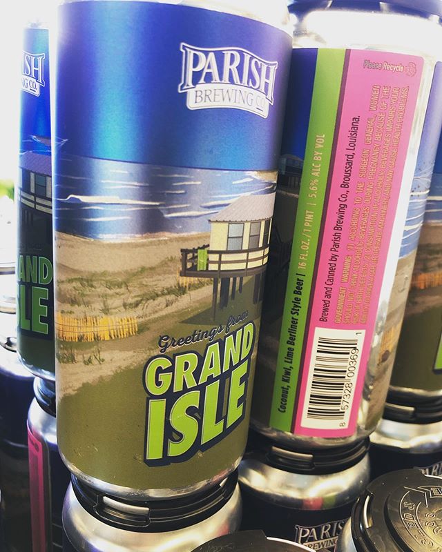 🥥 🥥🥥🥥 🥥🥥🥝🥝🥝🥝 🥝🥝 @parishbrewingco Greetings from Grand Isle, a Berliner loaded with Coconut, Kiwi…